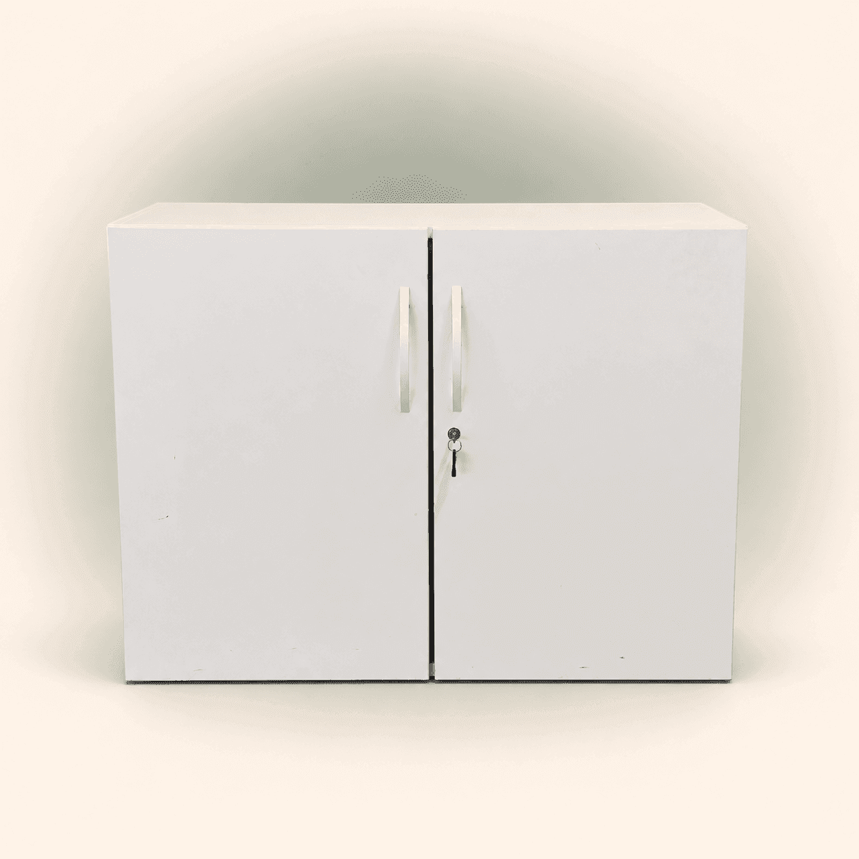 Meuble bas rangement blanc Steelcase - ARM - 004